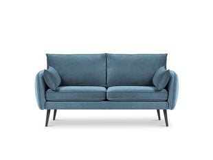 Divvietīgs dīvāns Kooko Home Lento, gaiši zils cena un informācija | Dīvāni | 220.lv