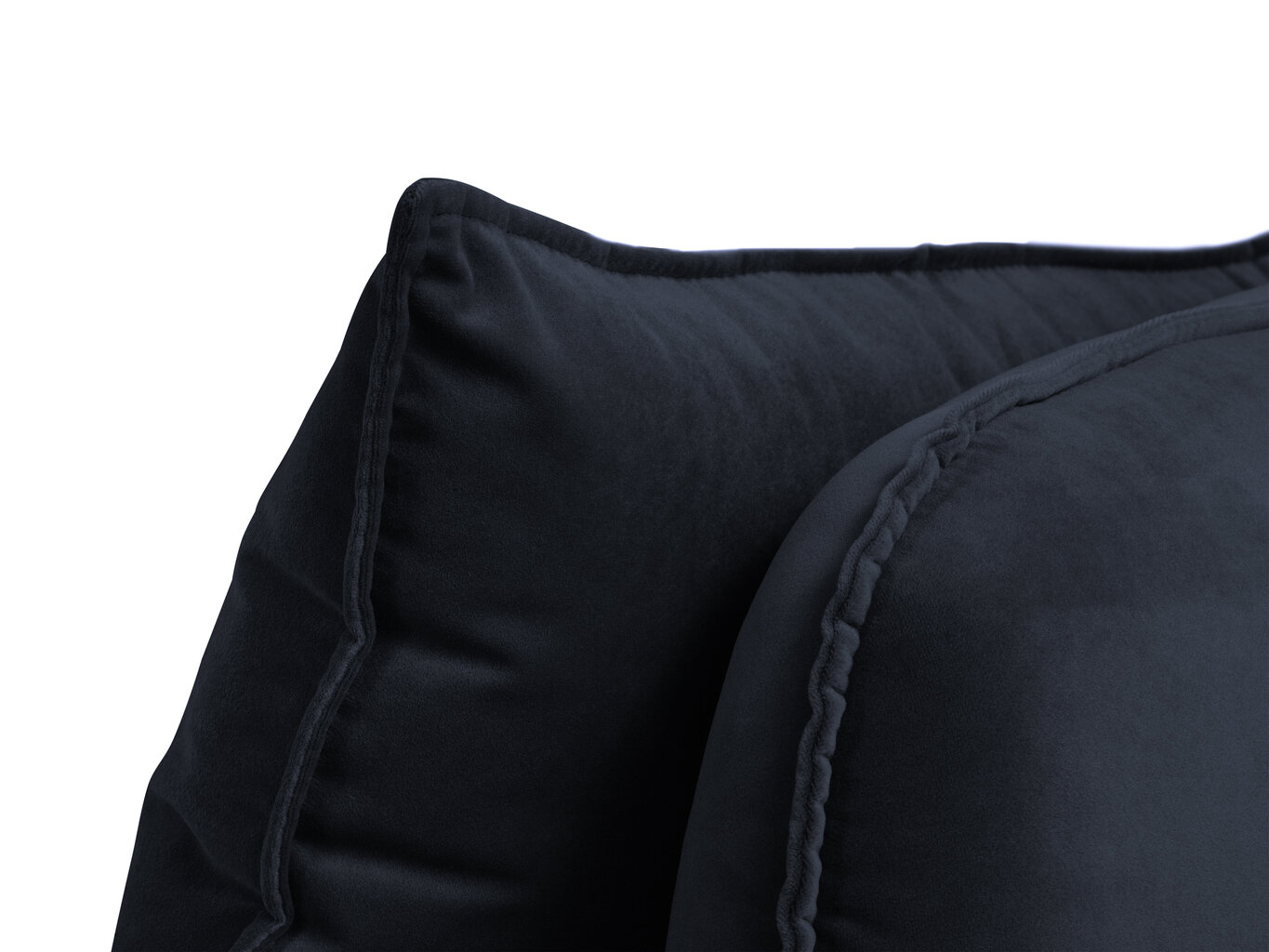 Divvietīgs dīvāns Kooko Home Lento, tumši zils cena un informācija | Dīvāni | 220.lv