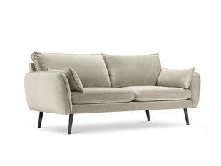 Trīsvietīgs dīvāns Kooko Home Lento, smilškrāsas cena un informācija | Dīvāni | 220.lv