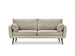 Trīsvietīgs dīvāns Kooko Home Lento, smilškrāsas