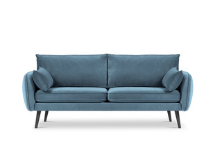 Trīsvietīgs dīvāns Kooko Home Lento, gaiši zils cena un informācija | Dīvāni | 220.lv