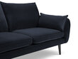 Trīsvietīgs dīvāns Kooko Home Lento, tumši zils cena un informācija | Dīvāni | 220.lv