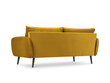 Četrvietīgs dīvāns Kooko Home Lento, dzeltens cena un informācija | Dīvāni | 220.lv