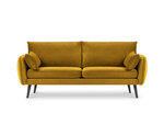 Četrvietīgs dīvāns Kooko Home Lento, dzeltens