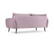 Četrvietīgs dīvāns Kooko Home Lento, rozā cena un informācija | Dīvāni | 220.lv