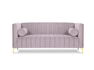 Divvietīgs dīvāns Kooko Home Tutti, rozā/zeltainas krāsas cena un informācija | Dīvāni | 220.lv