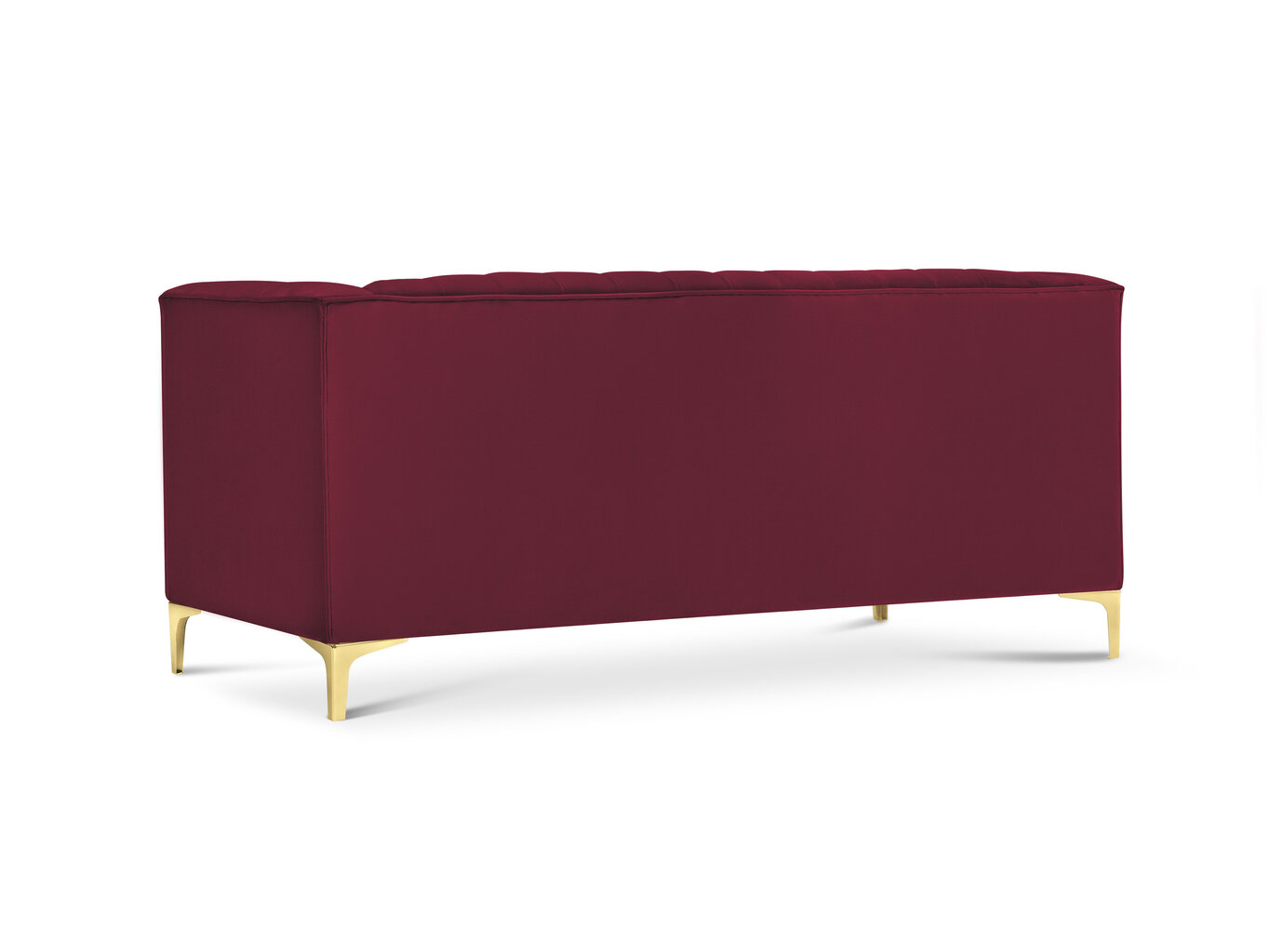 Divvietīgs dīvāns Kooko Home Tutti, sarkans/zeltainas krāsas цена и информация | Dīvāni | 220.lv