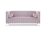 Divvietīgs dīvāns Kooko Home Tutti, rozā