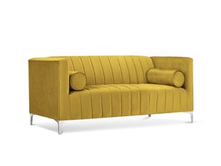 Divvietīgs dīvāns Kooko Home Tutti, dzeltens cena un informācija | Dīvāni | 220.lv