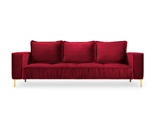 Dīvāns Interieurs86 Triomphe, sarkans/zeltainas krāsas cena un informācija | Dīvāni | 220.lv