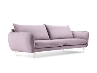 Trīsvietīgs dīvāns Cosmopolitan Design Florence, rozā cena un informācija | Dīvāni | 220.lv