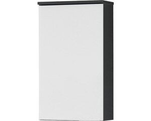 Верхний шкафчик для ванной Kara 1D, тёмно-серый / белый цена и информация | Fackelmann Мебель и домашний интерьер | 220.lv