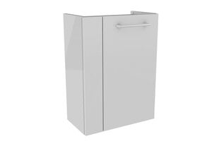 Нижний шкафчик для ванной комнаты Fackelmann Lino Mini 45, белый цена и информация | Шкафчики для ванной | 220.lv
