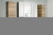Augšējais vannas istabas skapītis Fackelmann Milano1D, brūns cena un informācija | Vannas istabas skapīši | 220.lv