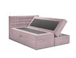 Gulta Mazzini Beds Jade 200x200 cm, rozā цена и информация | Gultas | 220.lv