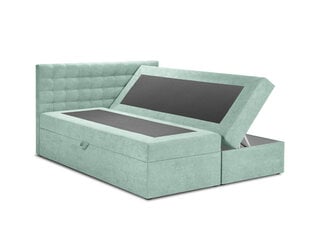 Кровать Mazzini Beds Jade 200x200 см, светло-зеленая цена и информация | Кровати | 220.lv