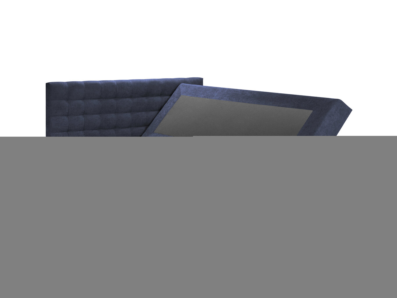 Gulta Mazzini Beds Jade 200x200 cm, tumši zila cena un informācija | Gultas | 220.lv