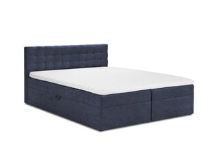 Кровать Mazzini Beds Jade 200x200 см, темно-синяя цена и информация | Кровати | 220.lv