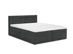 Кровать Mazzini Beds Jade 200x200 см, темно-серая цена и информация | Кровати | 220.lv