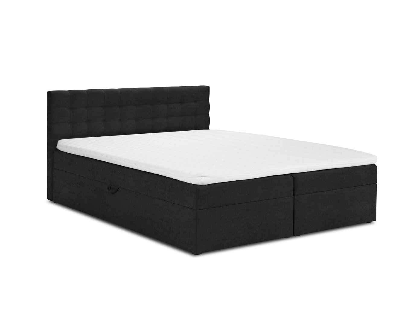 Gulta Mazzini Beds Jade 200x200 cm, melna cena un informācija | Gultas | 220.lv