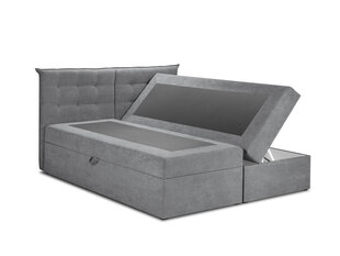 Кровать Mazzini Beds Echaveria 200x200 см, серая цена и информация | Кровати | 220.lv