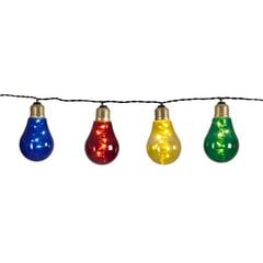 LED virtene ar daudzkrāsainu caurspīdīga stikla pārsegu цена и информация | Гирлянды | 220.lv