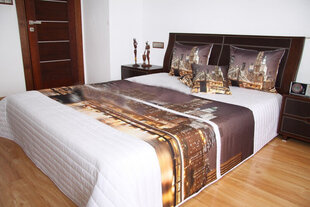 3D gultas pārklājs ar spilvendrānām, 220x240 cm, 3 daļas cena un informācija | Gultas pārklāji, pledi | 220.lv