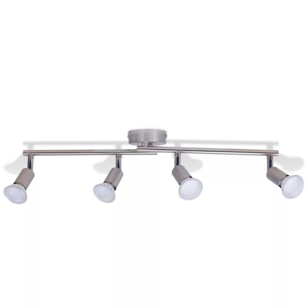Griestu Lampa ar 4 LED Spuldzēm cena un informācija | Griestu lampas | 220.lv