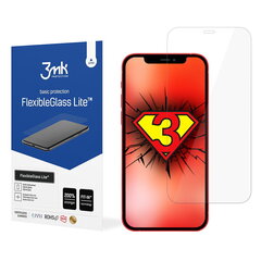 3mk hybrid glass FlexibleGlass Lite for iPhone 12 / 12 Pro cena un informācija | Ekrāna aizsargstikli | 220.lv