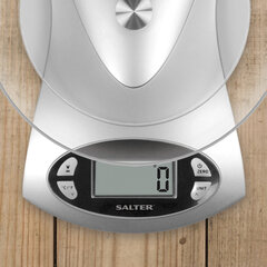 Salter 1069 SVDR 5KG Electronic Kitchen Scale - Silver цена и информация | Кухонные весы | 220.lv