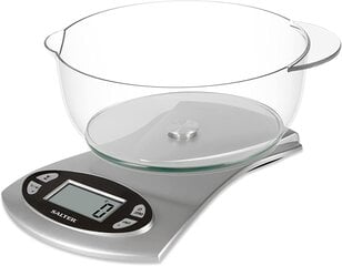 Salter 1069 SVDR 5KG Electronic Kitchen Scale - Silver цена и информация | Кухонные весы | 220.lv