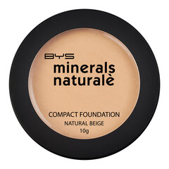 Компактная пудра Minerals Naturale Natural Beige BYS цена и информация | Пудры, базы под макияж | 220.lv