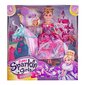 Lelle princese ar zirgu Sparkle Girlz, 10057 cena un informācija | Rotaļlietas meitenēm | 220.lv