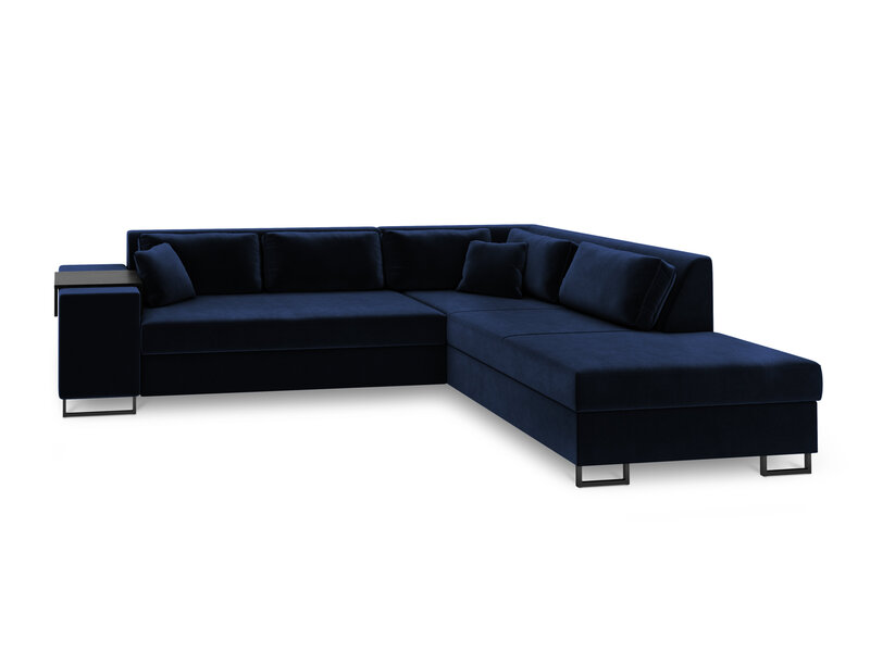 Stūra dīvāns Cosmopolitan Design York, zils cena | 220.lv