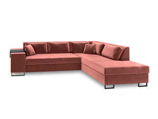 Stūra dīvāns Cosmopolitan Design York, rozā cena un informācija | Stūra dīvāni | 220.lv