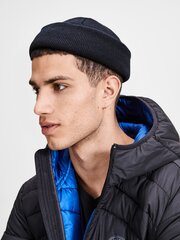 Шапка мужская Jack & Jones, черная цена и информация | Мужские шарфы, шапки, перчатки | 220.lv