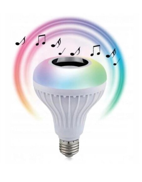 Viedā LED spuldze Bluetooth ar skaļruni cena un informācija | Svētku dekorācijas | 220.lv
