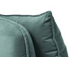 Stūra dīvāns Kooko Home Lento, zaļš/melns cena un informācija | Stūra dīvāni | 220.lv