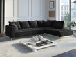 Stūra dīvāns Interieurs86 Triomphe, melns/zeltains цена и информация | Stūra dīvāni | 220.lv