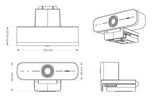 Minrray MG104 цена и информация | Компьютерные (Веб) камеры | 220.lv