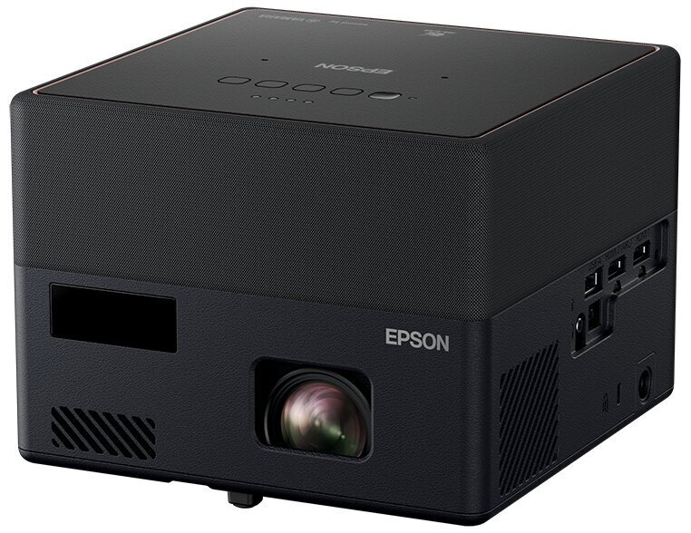 Viedais lāzera mini projektors Epson EF-12, melns цена и информация | Projektori | 220.lv