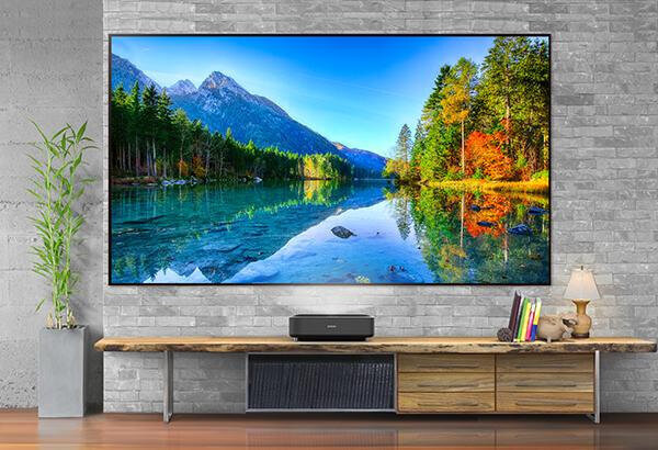Viedais lāzera projekcijas televizors Epson EH-LS300B, melns cena un informācija | Projektori | 220.lv