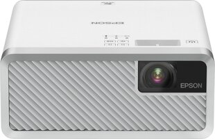 Viedais portatīvais projektors Epson EF-100W ANDROID TV, balts цена и информация | Проекторы | 220.lv