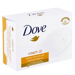 Крем-мыло Dove Cream Oil Beauty Bar, с аргановым маслом, 4 x 100 г цена и информация | Мыло | 220.lv