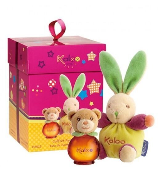 Komplekts Kaloo Pop Patapouf: smaržūdens 50 ml + plīša rotaļlieta cena un informācija | Bērnu smaržas | 220.lv