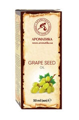 Растительное масло виноградных косточек Oleum Vitisi viniferae Aromatika, 50 мл цена и информация | Эфирные, косметические масла, гидролаты | 220.lv
