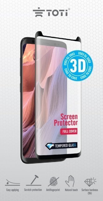 Toti Tempered Flass 3D Screen Protector цена и информация | Ekrāna aizsargstikli | 220.lv