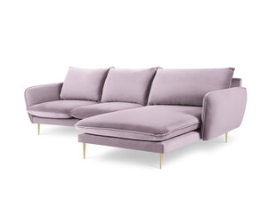 Stūra dīvāns Cosmopolitan Design Florence, rozā cena un informācija | Stūra dīvāni | 220.lv