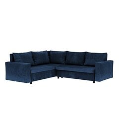 Universāls mīkstais stūra dīvāns Selsey Violetanio, tumši zils cena un informācija | Stūra dīvāni | 220.lv