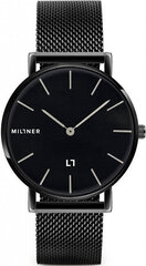 Pulkstenis sievietēm Millner Mayfair Full Black 39 mm cena un informācija | Sieviešu pulksteņi | 220.lv